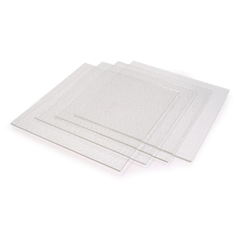 Delphi Glass System 96 8inch Clear Glass Squares - 4 Pack - Image 4